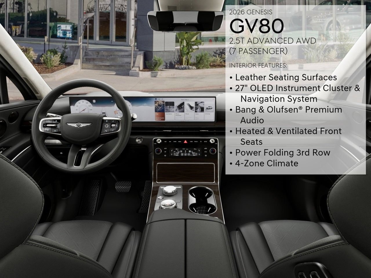 New 2026 Genesis GV80 2.5T Advanced AWD/4WD image 21