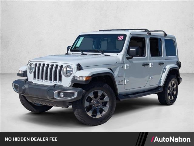 Used 2018 Jeep Wrangler Unlimited Sahara AWD/4WD image 1