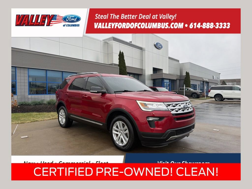 Certified 2018 Ford Explorer XLT w/ Equipment Group 201A image 1