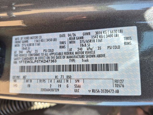 New 2026 Ford F150 XLT AWD/4WD image 18
