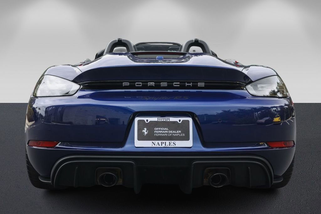 Used 2025 Porsche 718 Boxster Spyder RS image 4