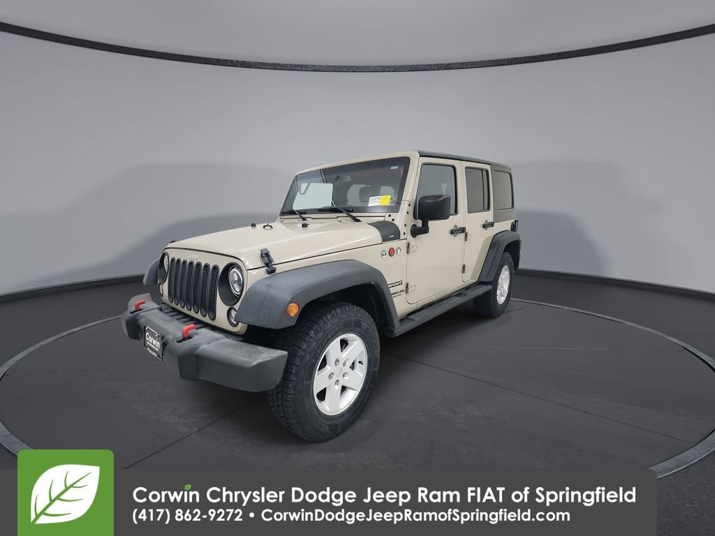 Certified 2017 Jeep Wrangler Unlimited Sport w/ Quick Order Package 24S image 4