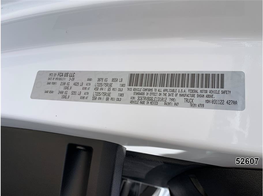 Used 2020 RAM ProMaster 1500 FWD image 16