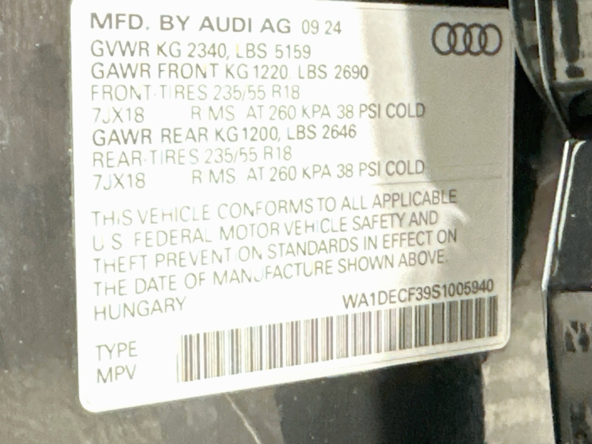 Used 2025 Audi Q3 2.0T Premium AWD/4WD image 12