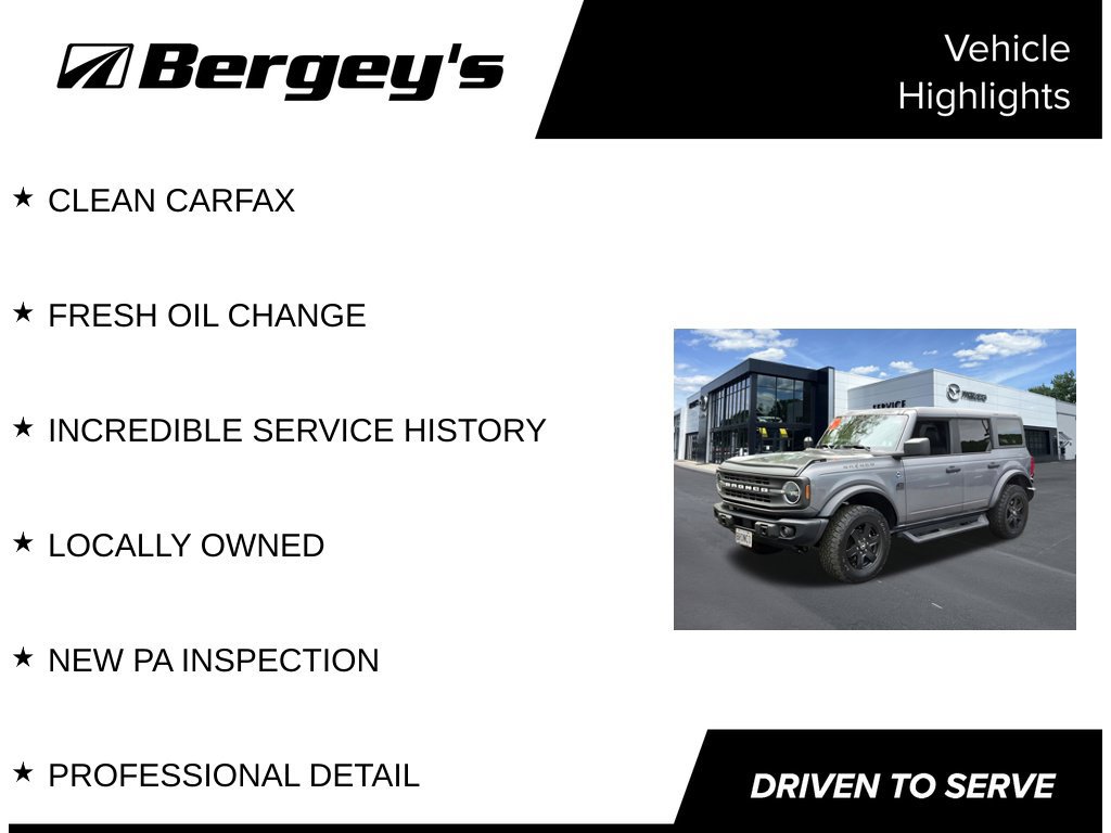 Used 2024 Ford Bronco Black Diamond AWD/4WD image 4