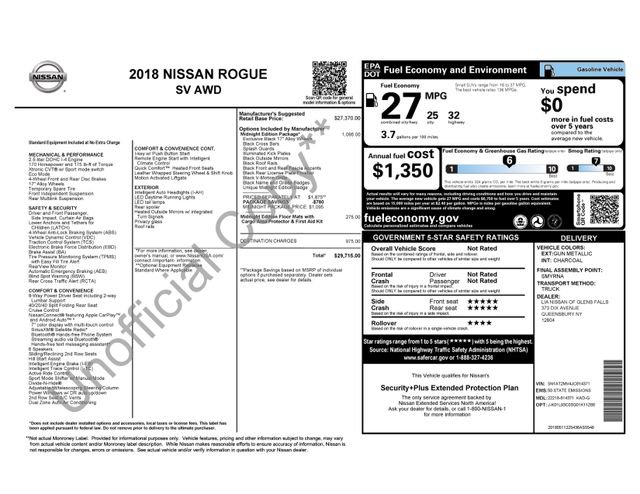 Certified 2018 Nissan Rogue SV image 10