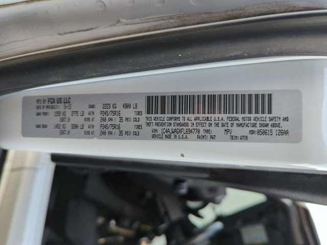 Used 2015 Jeep Wrangler Sport w/ Connectivity Group AWD/4WD image 15