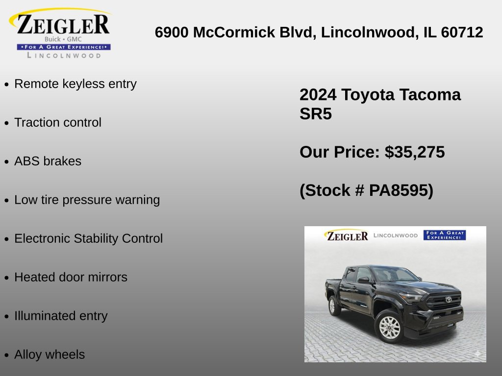 Used 2024 Toyota Tacoma SR5 AWD/4WD image 6