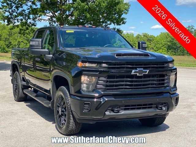 New 2026 Chevrolet Silverado 2500 Custom w/ Custom Value Package
