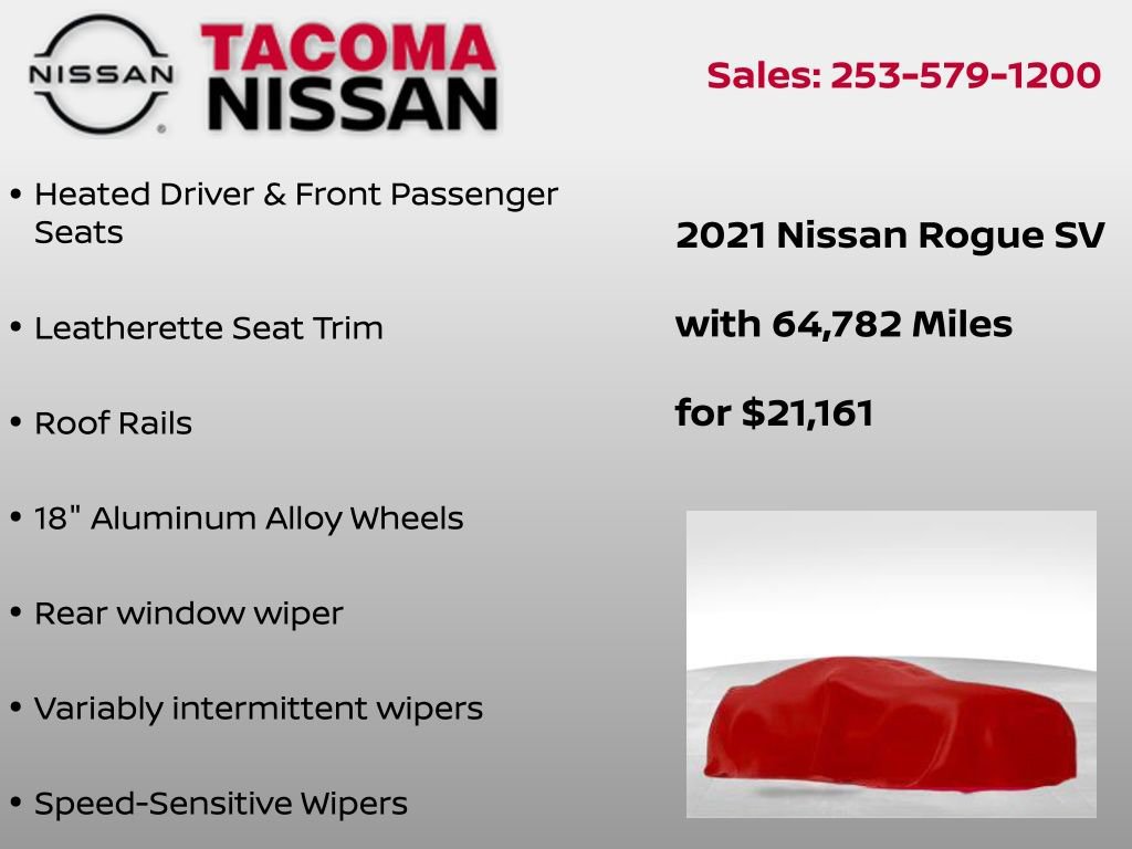 Used 2021 Nissan Rogue SV w/ Premium Package image 11