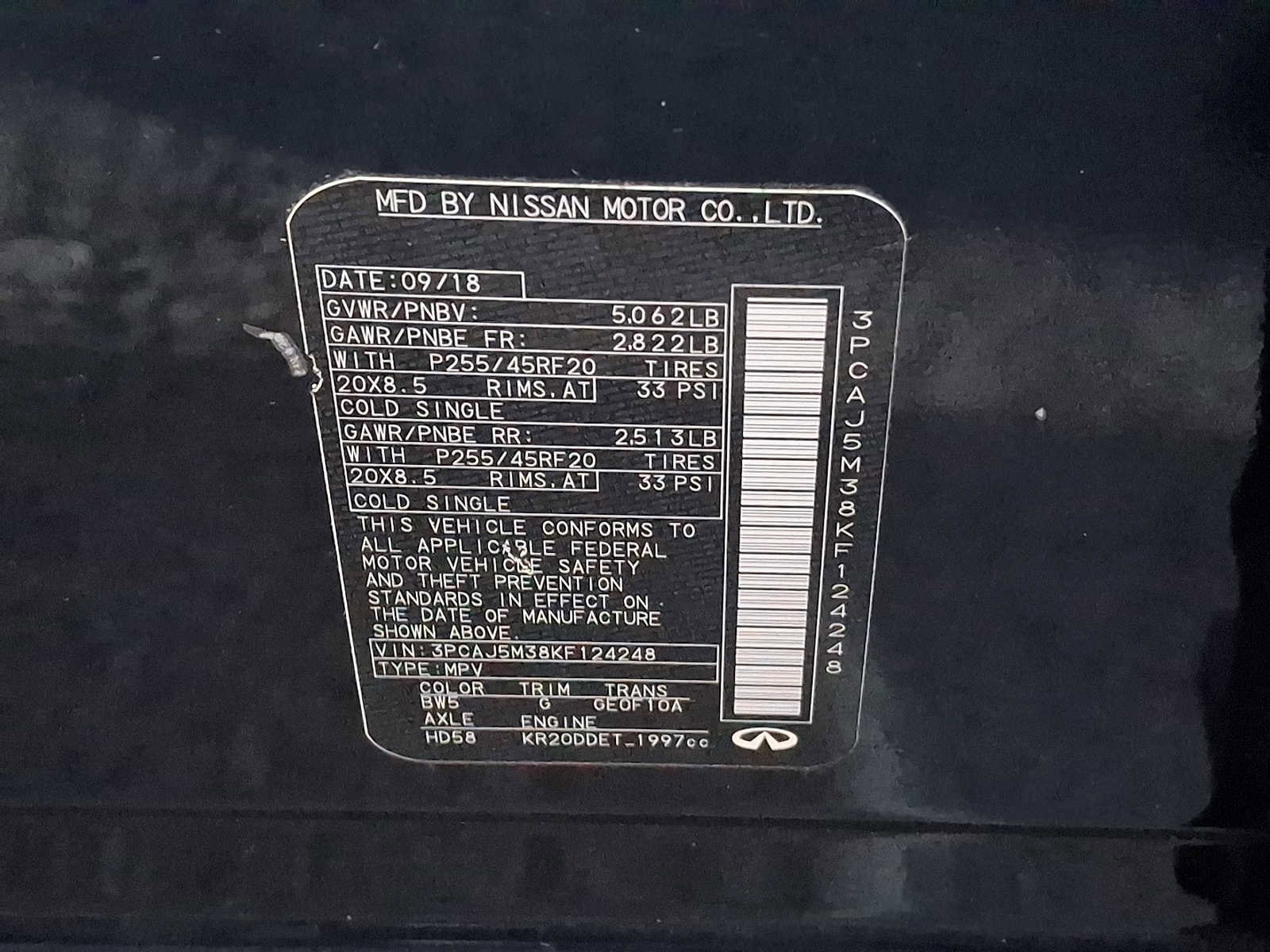 Used 2019 INFINITI QX50 Essential w/ Sensory Package image 26