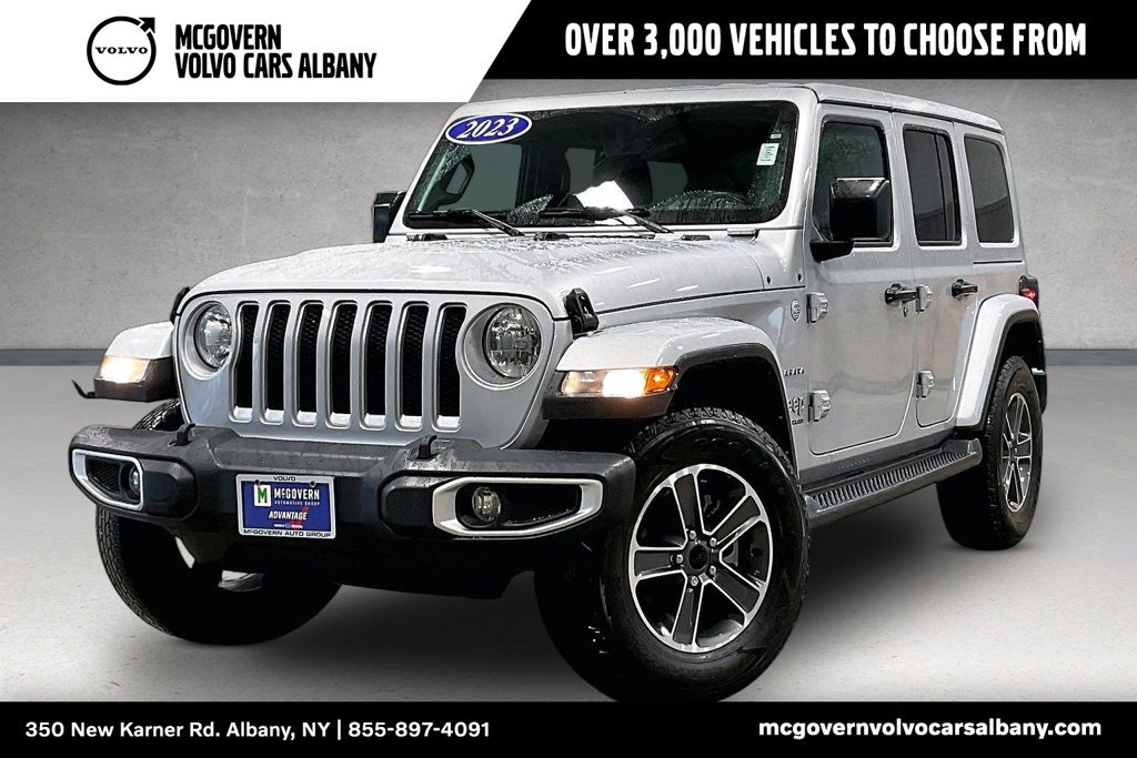 Used 2023 Jeep Wrangler Unlimited Sahara w/ Cold Weather Group