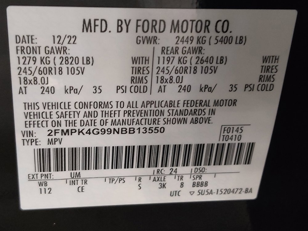 Used 2022 Ford Edge SE AWD/4WD image 33