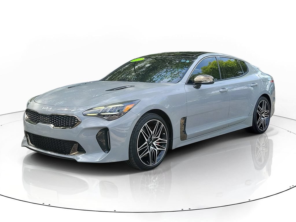 Certified 2022 Kia Stinger GT1 w/ Red Interior Color Package AWD/4WD video 2