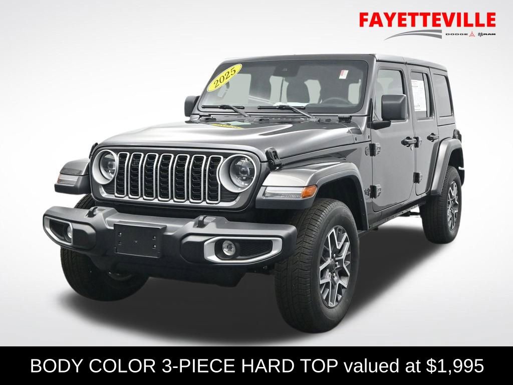 Used 2025 Jeep Wrangler Sahara AWD/4WD image 1