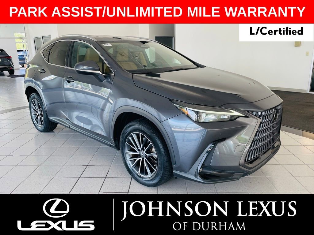 Certified 2022 Lexus NX 350 AWD w/ Premium Package