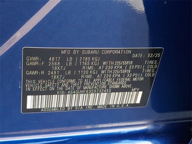 Used 2025 Subaru Crosstrek 2.5i Sport w/ Crosstrek Mirror Package image 26