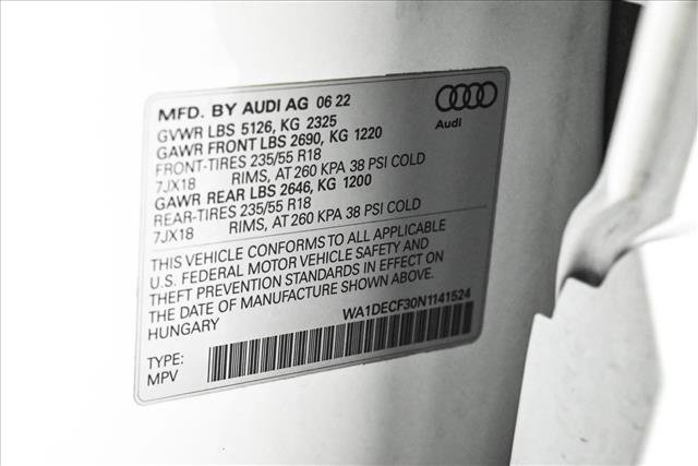 Used 2022 Audi Q3 2.0T Premium w/ Convenience Package image 26