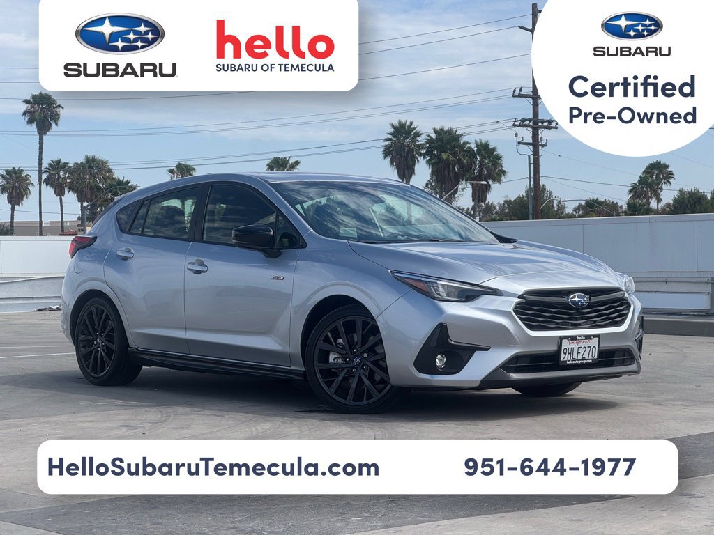 Certified 2024 Subaru Impreza RS