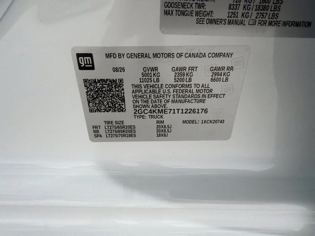 New 2026 Chevrolet Silverado 2500 Custom w/ Custom Value Package AWD/4WD image 30