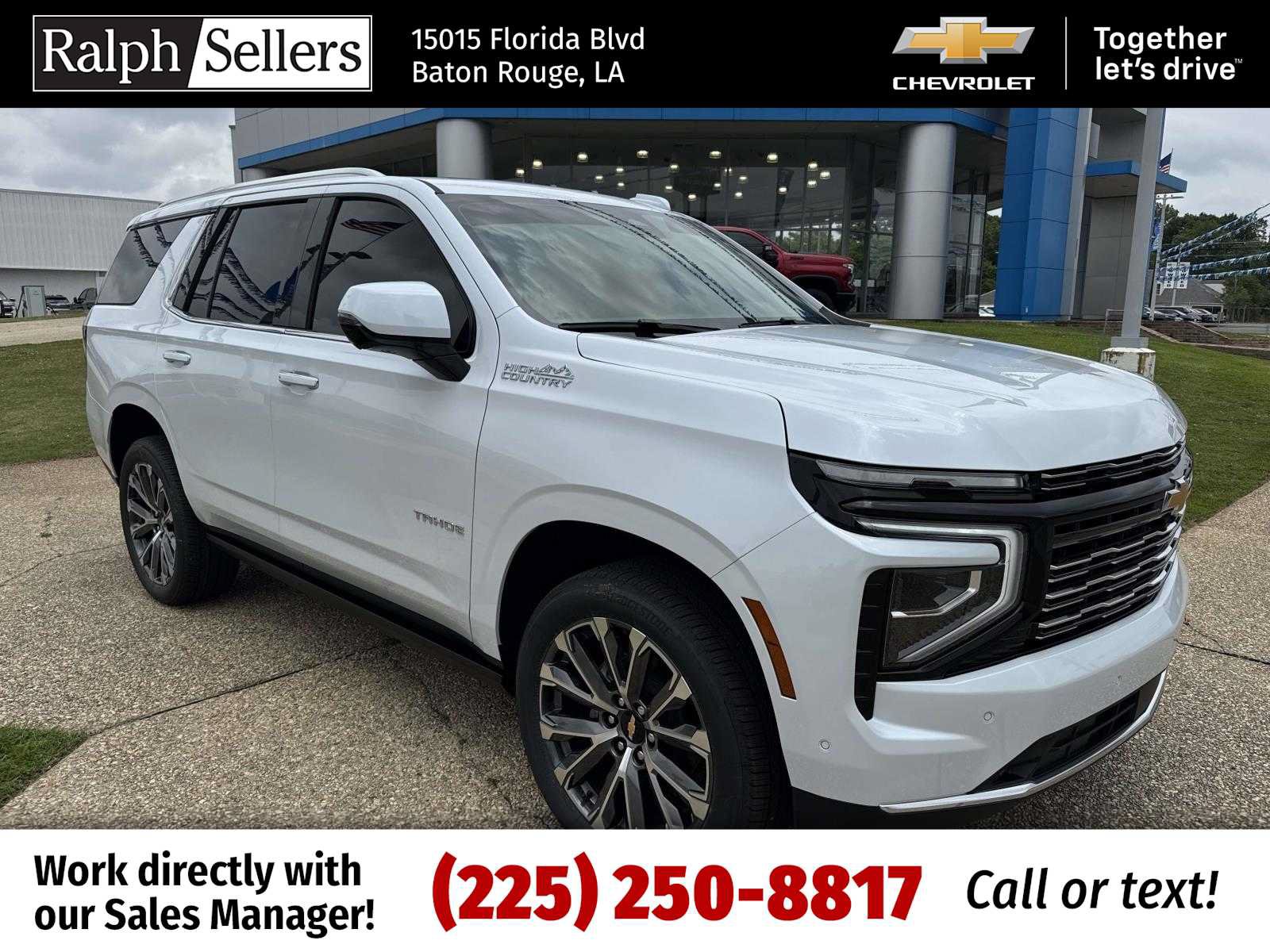 New 2026 Chevrolet Tahoe High Country