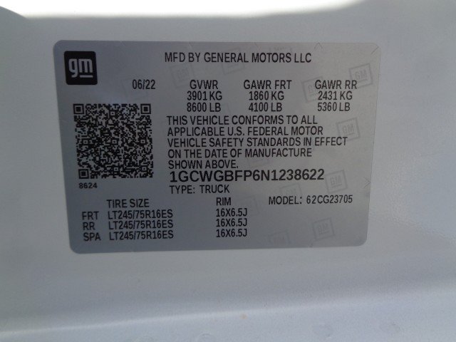 Used 2022 Chevrolet Express 2500 Extended w/ Driver Convenience Package RWD image 22