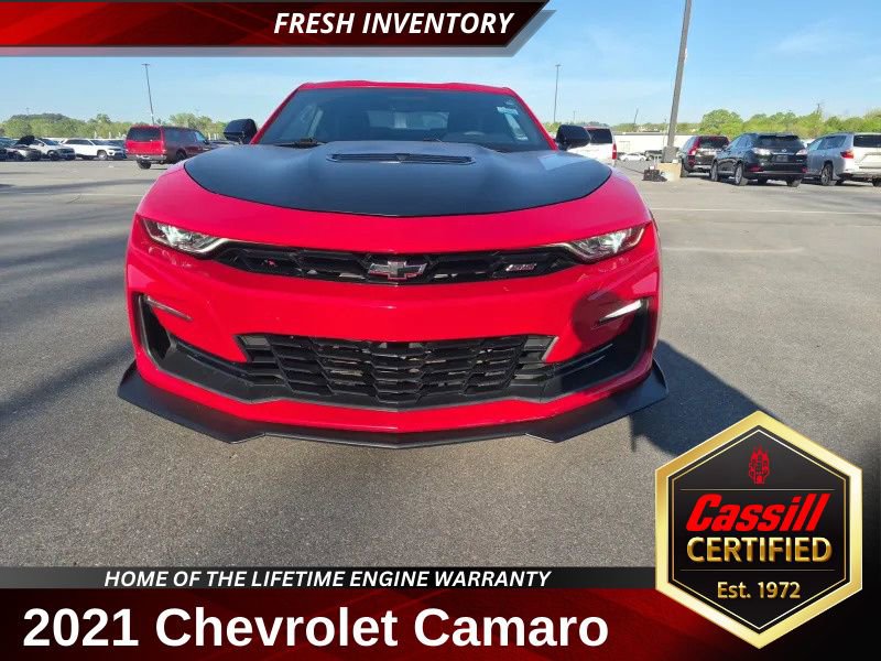 Used 2021 Chevrolet Camaro SS RWD image 1