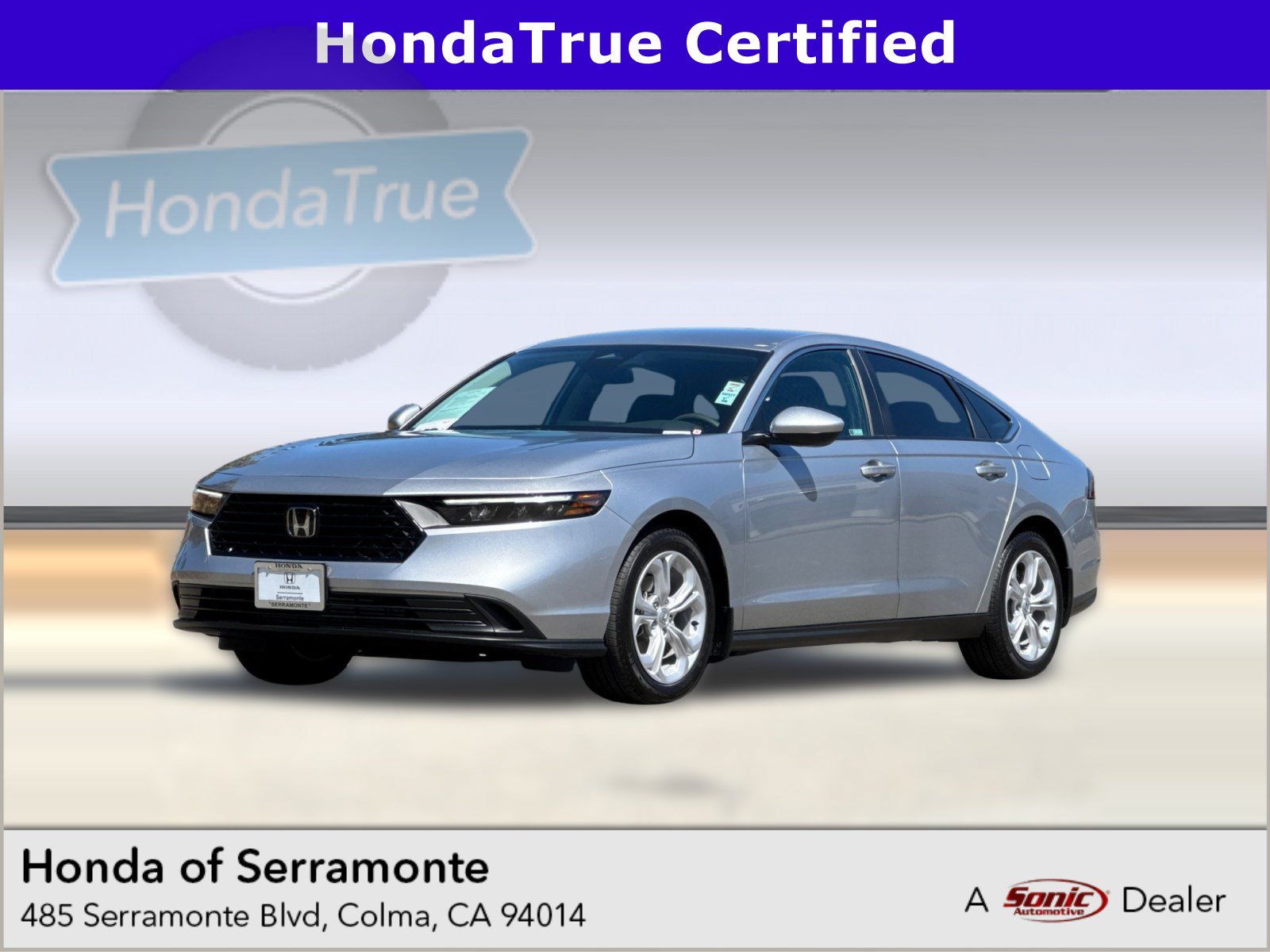 Certified 2025 Honda Accord LX