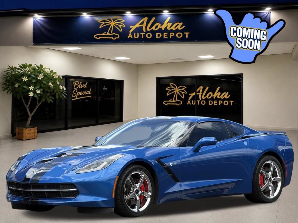 Used 2014 Chevrolet Corvette Stingray Coupe w/ 2LT Preferred Equipment Group RWD image 1