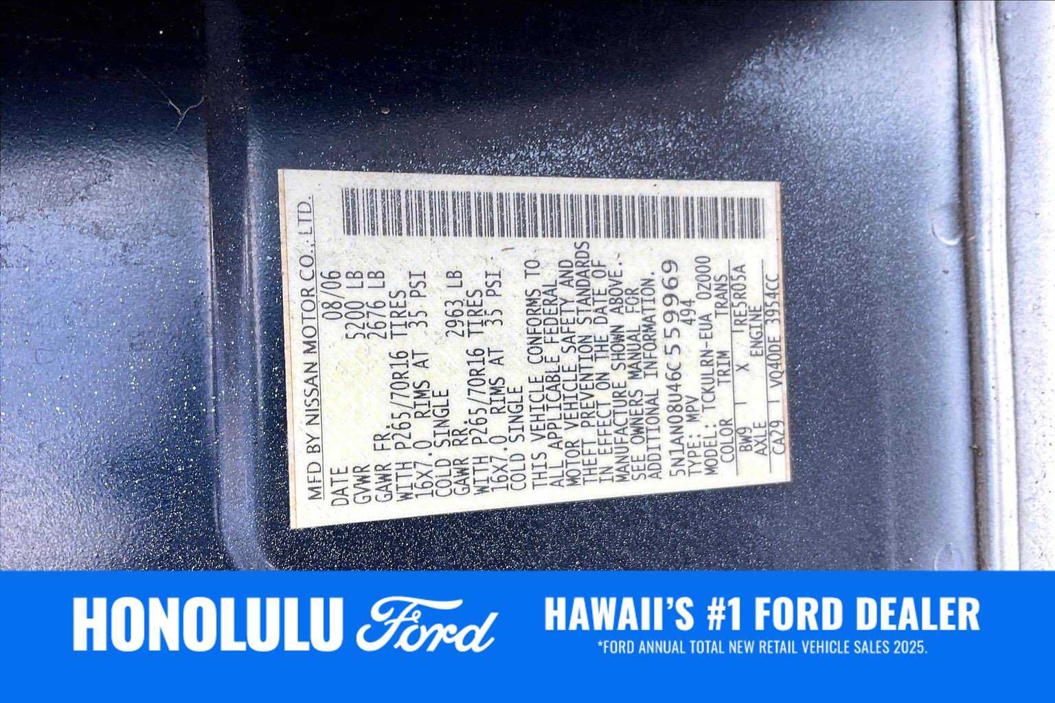 Used 2006 Nissan Xterra S w/ (K92) Protection Pkg RWD image 20