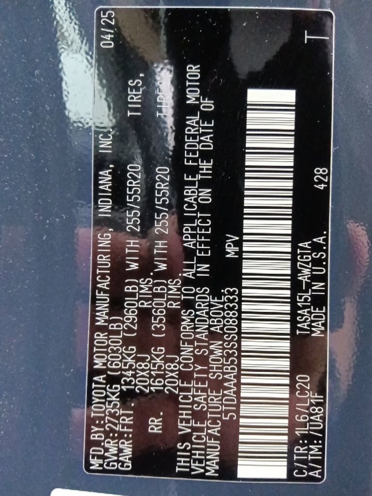 Used 2025 Toyota Grand Highlander AWD image 35