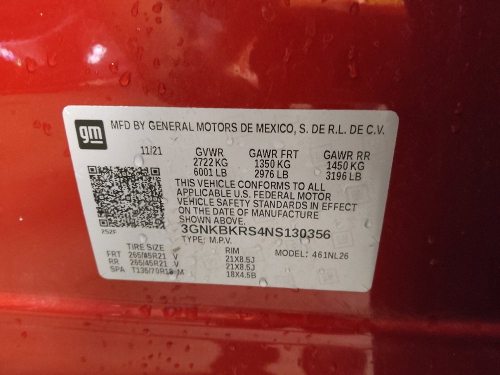 Used 2022 Chevrolet Blazer RS w/ Enhanced Convenience Package AWD/4WD image 33