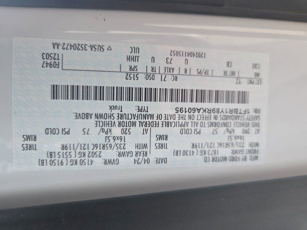 Used 2024 Ford Transit 250 Low Roof w/ Exterior Upgrade Package RWD image 13