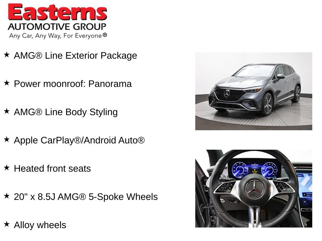 Used 2023 Mercedes-Benz EQE 350+ SUV w/ AMG Line Exterior Package image 11