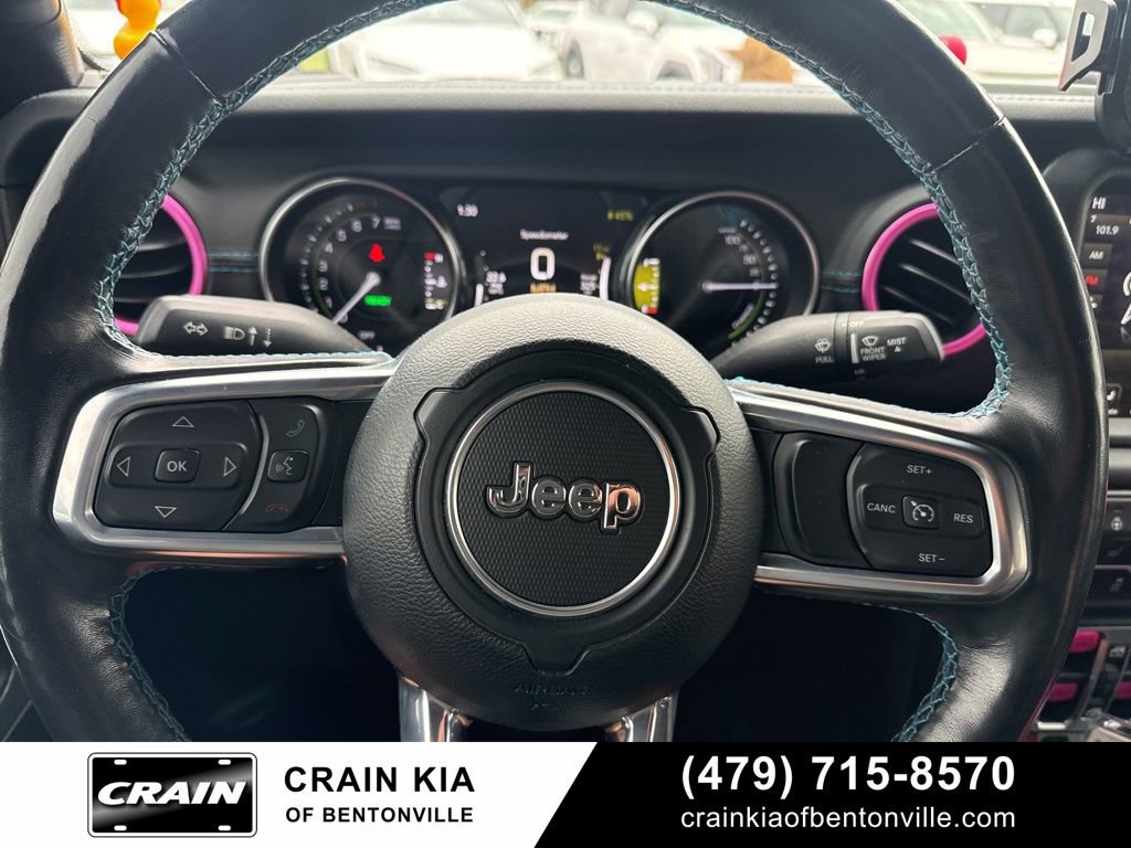 Used 2021 Jeep Wrangler Unlimited Rubicon 4xe w/ Steel Bumper Group image 27