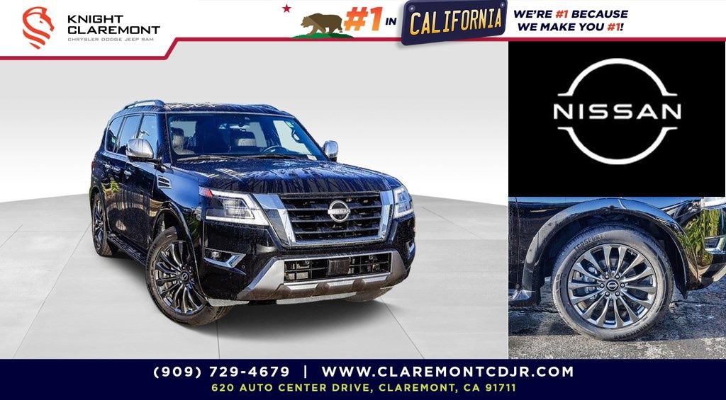 Used 2023 Nissan Armada Platinum w/ Captain's Chairs Package