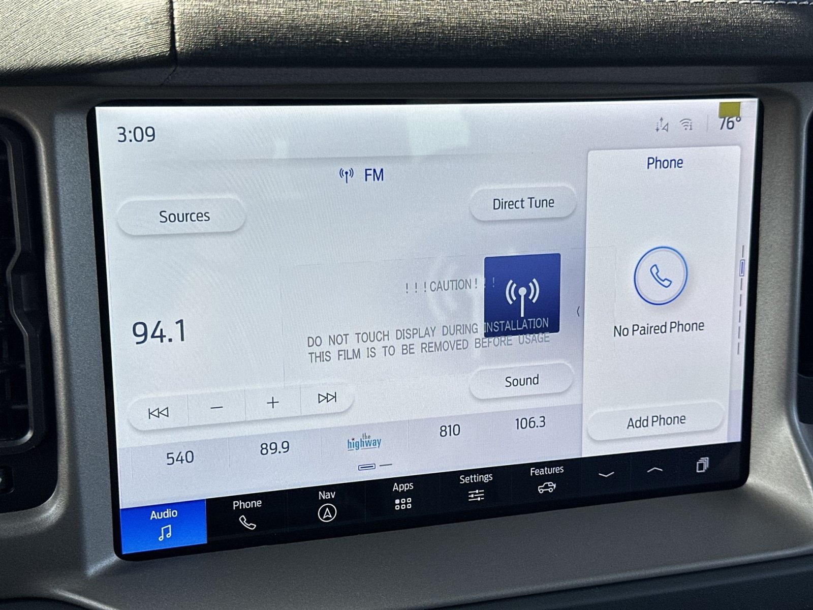New 2025 Ford Bronco Outer Banks w/ Sasquatch Package AWD/4WD image 19
