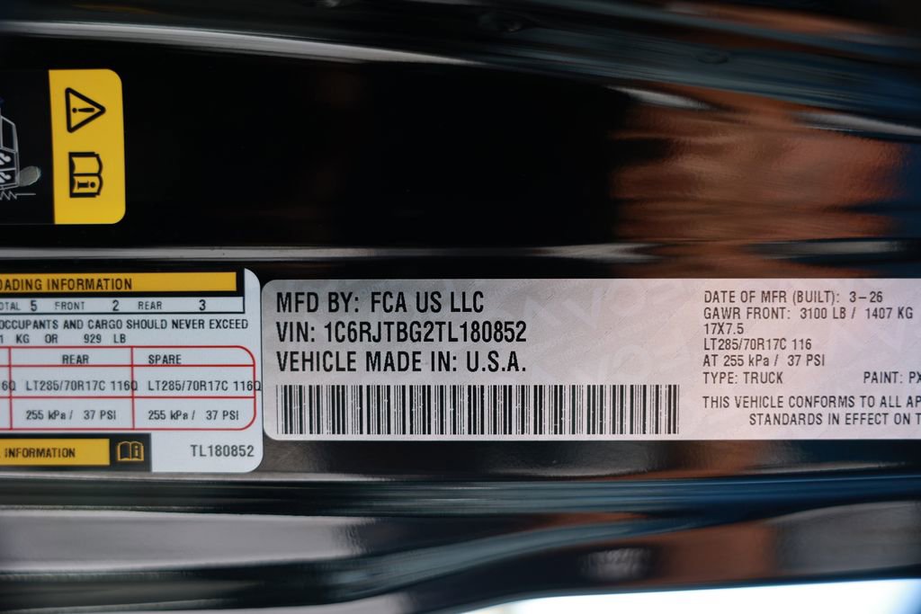 New 2026 Jeep Gladiator Rubicon image 37