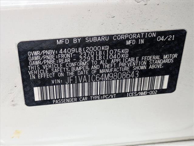 Used 2021 Subaru WRX Premium AWD/4WD image 16