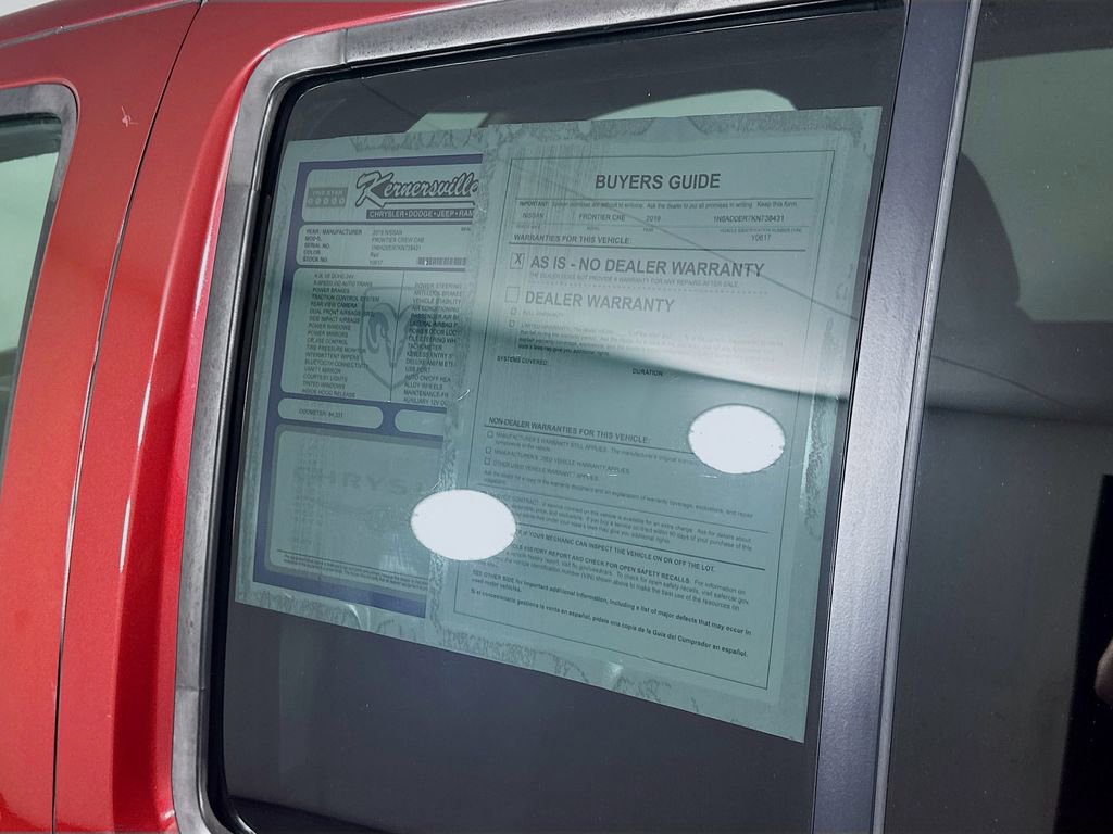 Used 2019 Nissan Frontier SV image 35