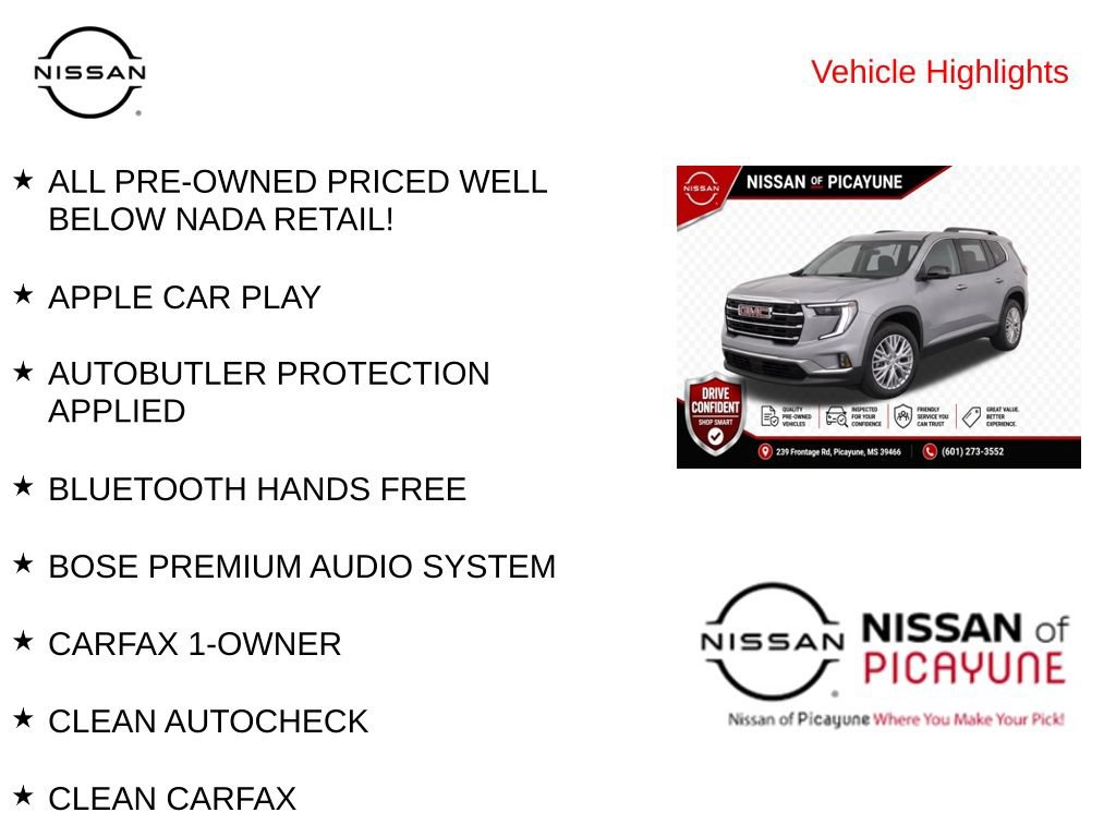 Used 2024 GMC Acadia Elevation FWD image 10