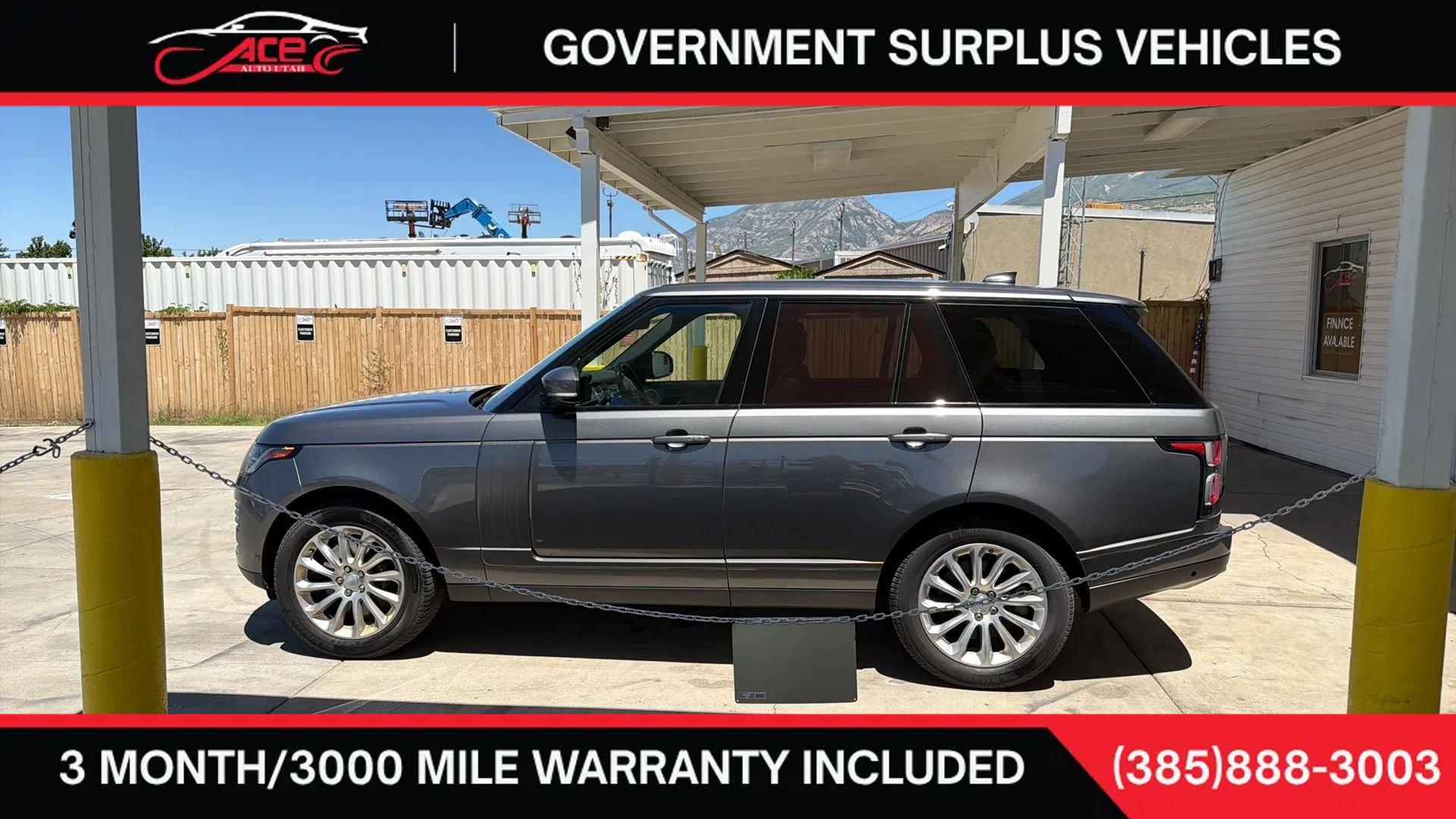 Used 2019 Land Rover Range Rover HSE AWD/4WD image 3
