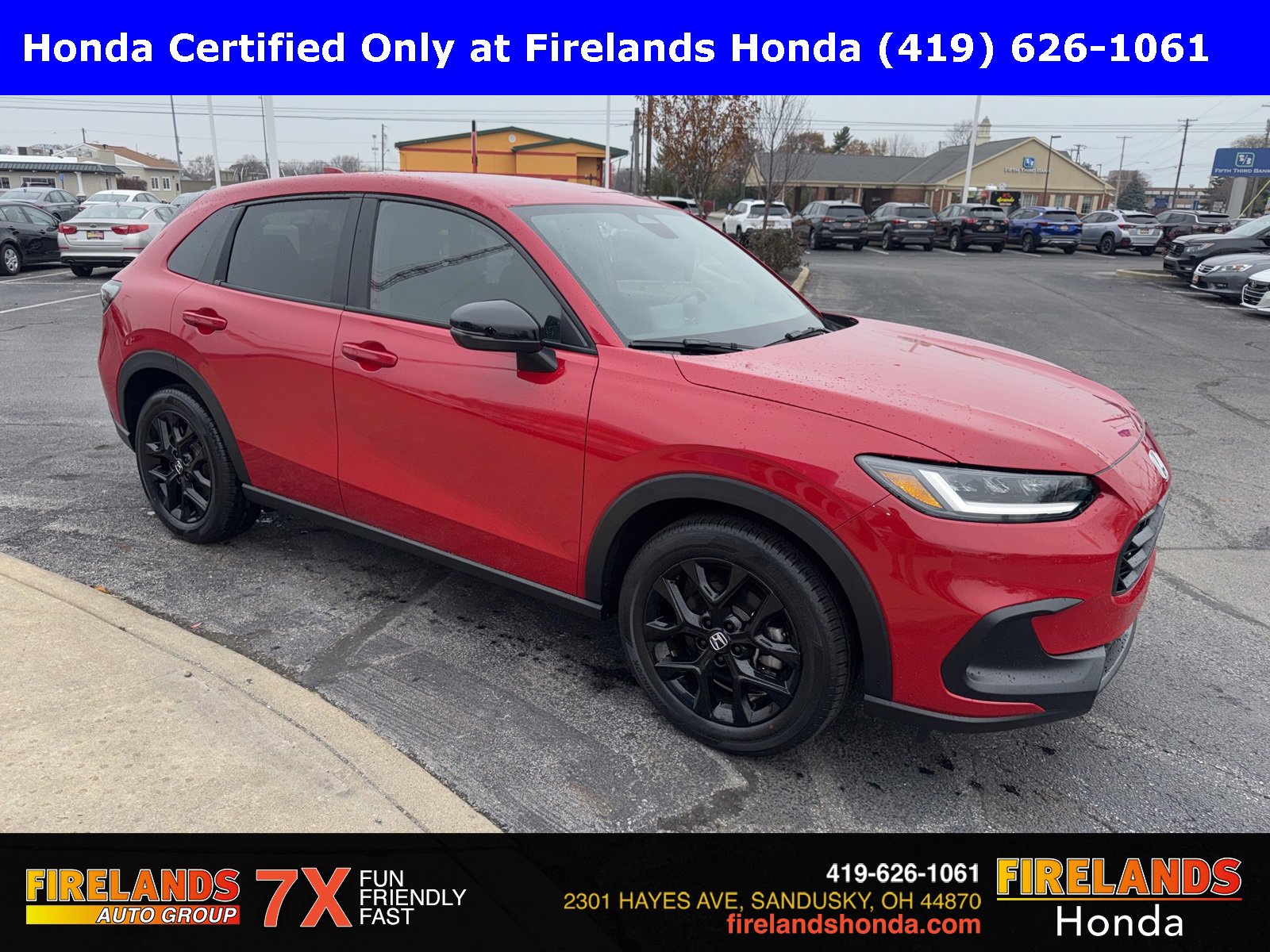 Certified 2025 Honda HR-V Sport image 6