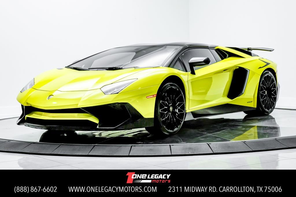 Used 2017 Lamborghini Aventador LP 750-4 Superveloce
