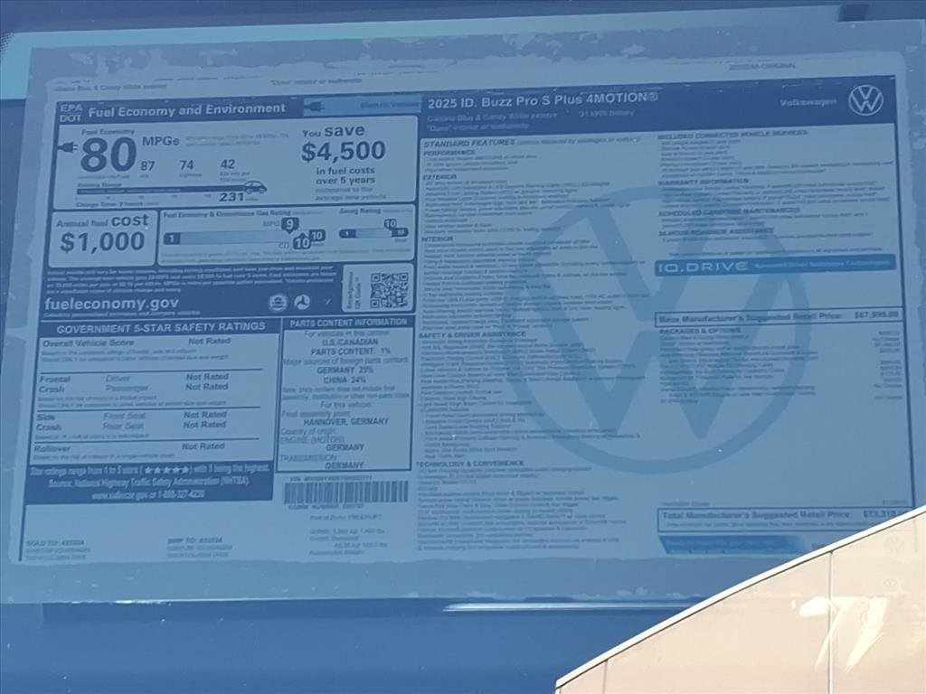 New 2025 Volkswagen ID. Buzz Pro S Plus image 6