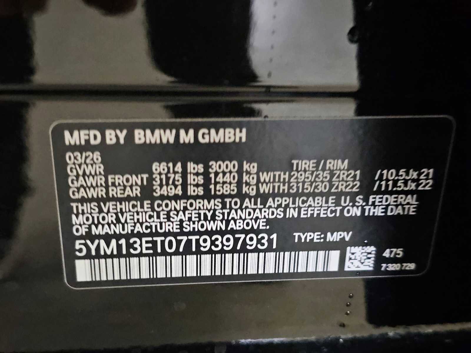 New 2026 BMW X5 M Competition w/ Executive Package AWD/4WD image 42