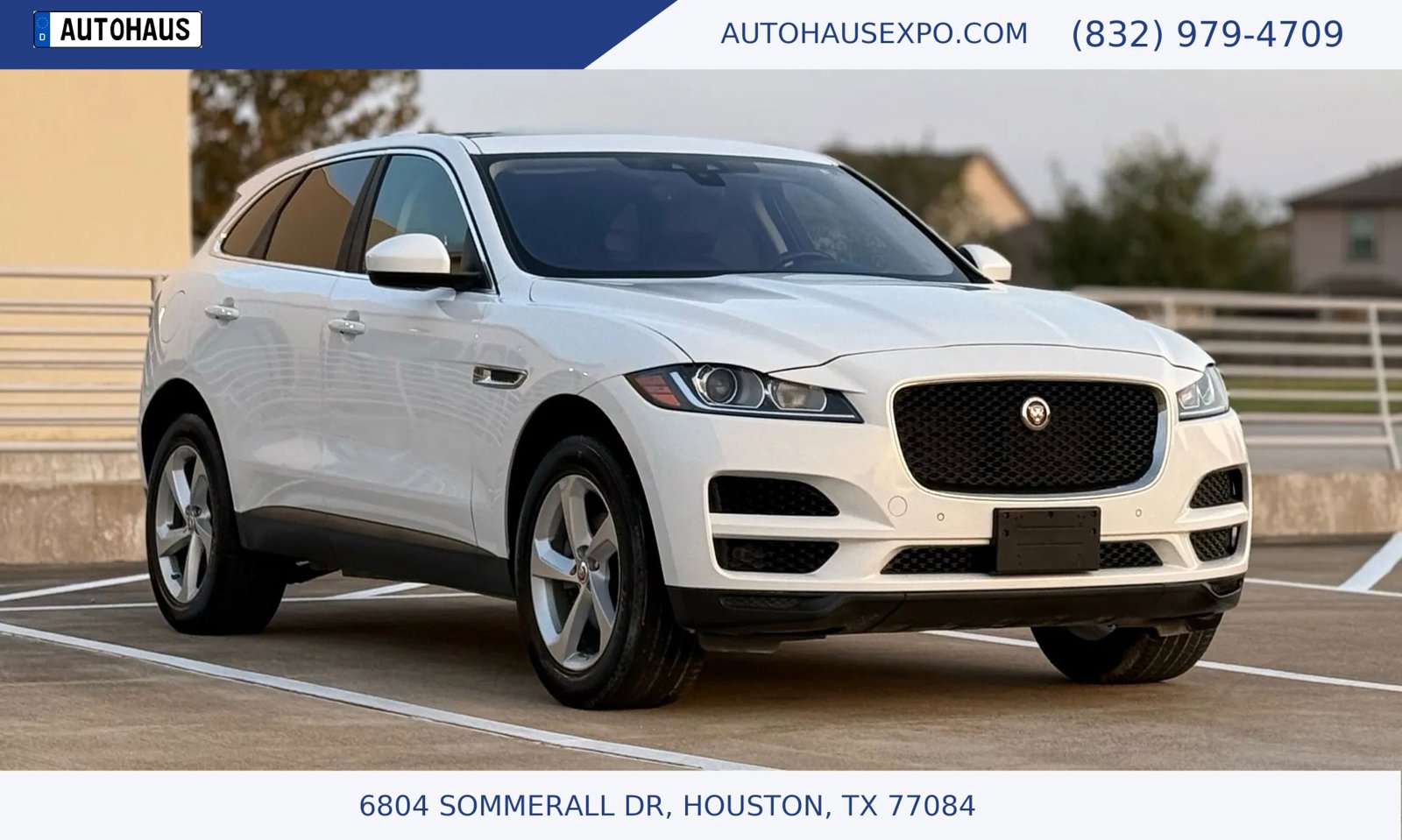 Used 2019 Jaguar F-PACE AWD/4WD image 1