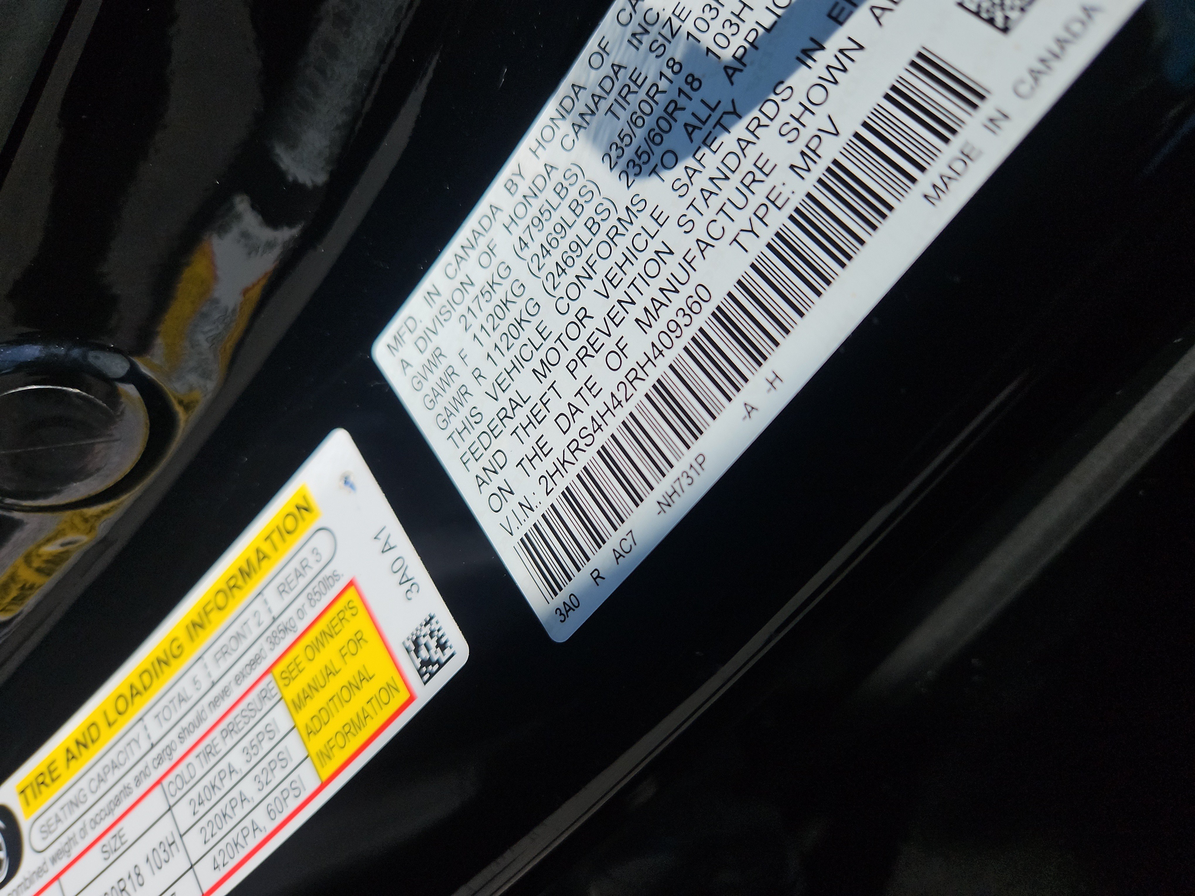 Certified 2024 Honda CR-V EX image 7