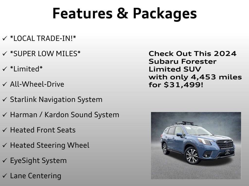 Used 2024 Subaru Forester Limited image 4