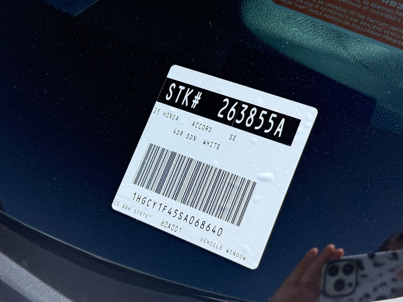 Certified 2025 Honda Accord SE image 34
